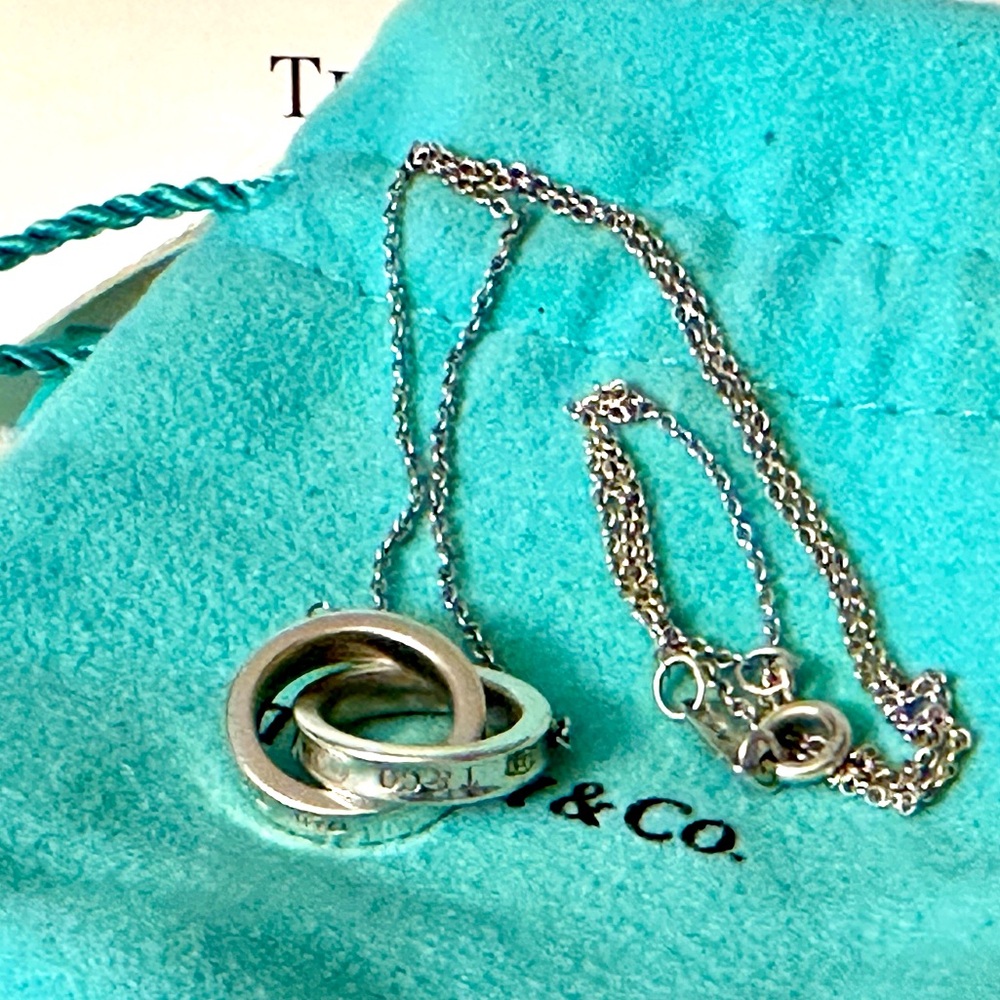 Tiffany & Co. 1837 Interlocking Circles Pendant Necklace